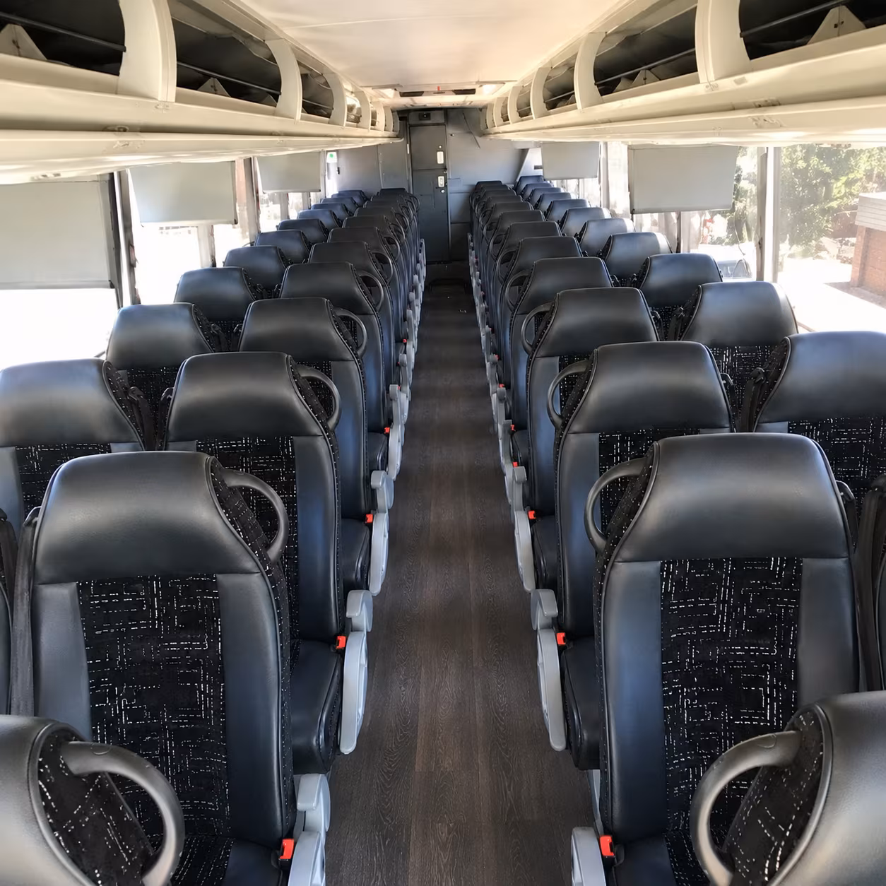 coral springs charter bus interior gallery