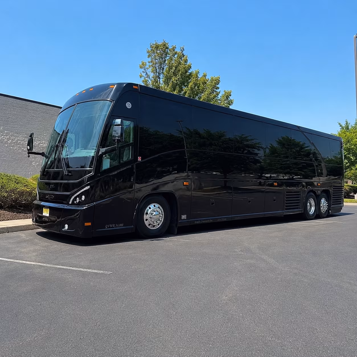 coral springs charter bus rental exterior