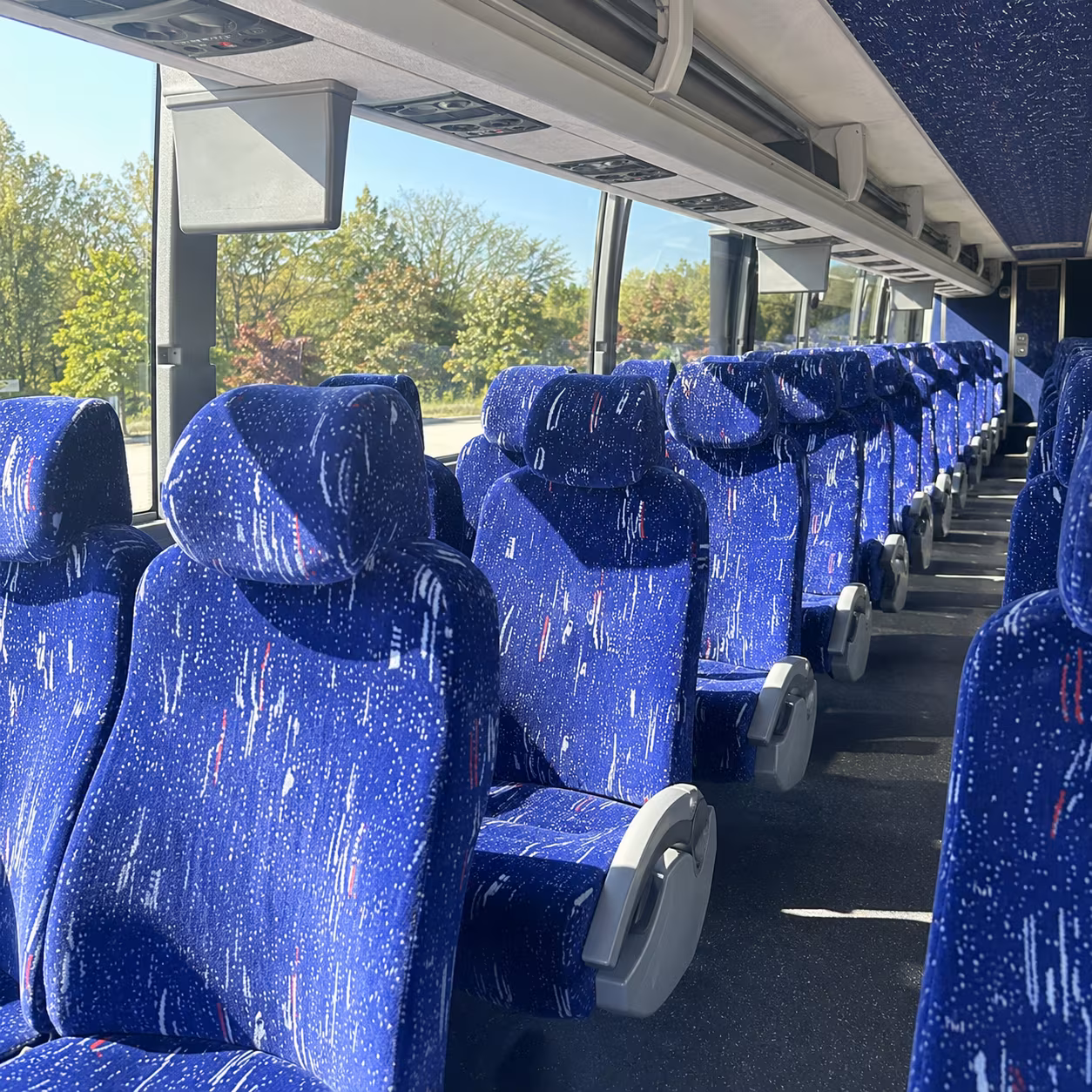 margate charter bus rental inside