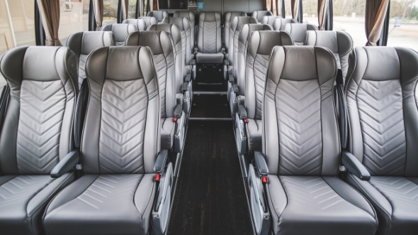 56 passenger charter bus interior margate