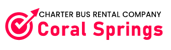 coral springs charter bus company logo