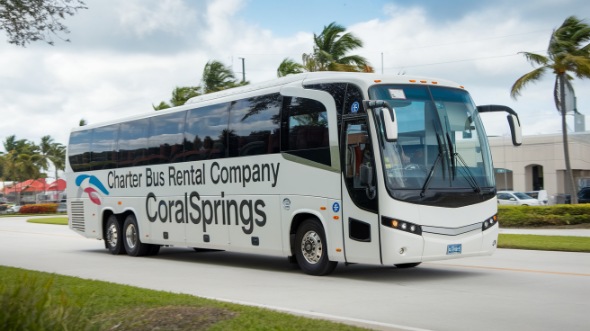 coral springs charter bus