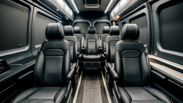 coral springs sprinter van with driver interior