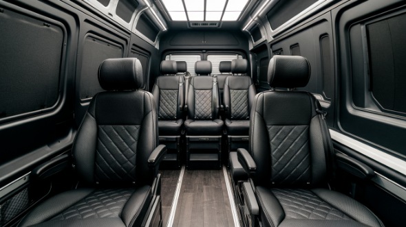 sprinter van with driver rental hollywood